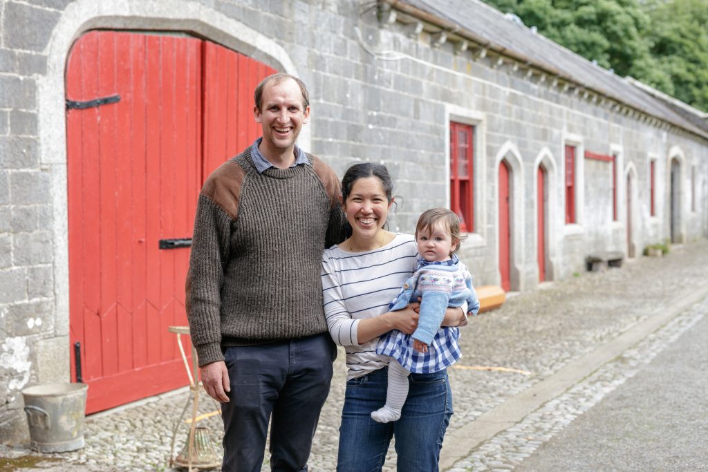 Reuben, Ellen and Flora Cope - Shankill Castle